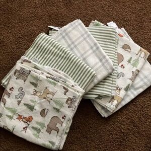 NWOT Flannel Receiving Blankets